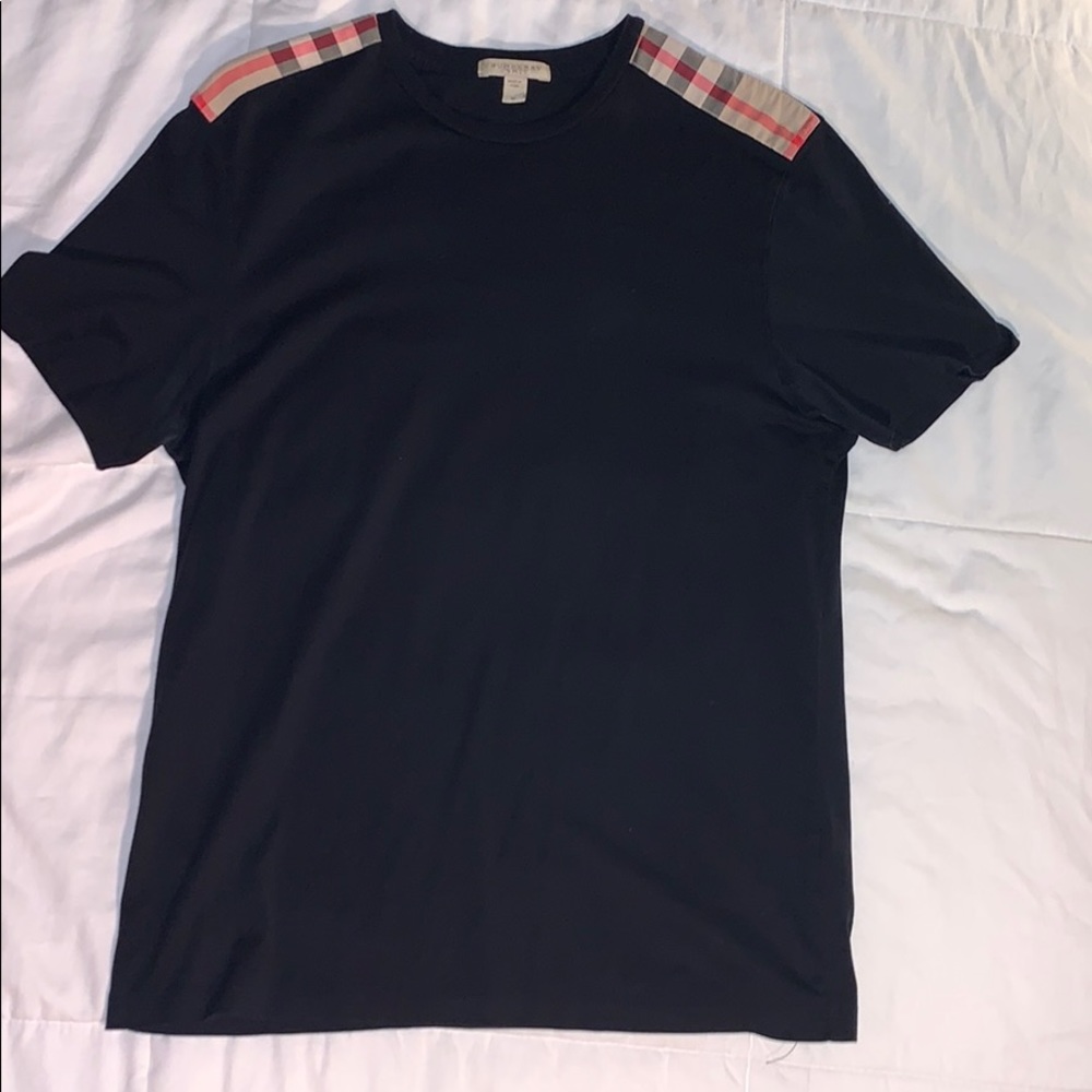 Men’s Black Burberry Brit Shoulder Patch Size M